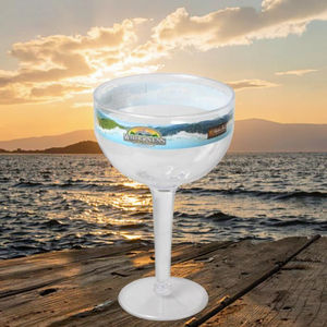 แก้วค็อกเทลพลาสติกแบบอเมริกันขนาด 45 ออนซ์ ใช้ซ้ำได้ ขายส่ง แก้วไวน์ขาวพลาสติก PE พกพาสะดวกสำหรับงานปาร์ตี้ ผลิตในเวียดนาม - Product Image 2