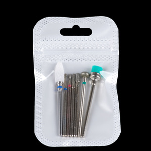 Kit d'outils de manucure en acier inoxydable de haute qualité, embouts de ponçage pour ongles en acrylique, <span class=keywords><strong>dissolvant</strong></span> de vernis à ongles, embouts de ponceuse à grain 2,35 mm - Product Image 4