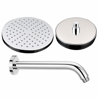 Pommeau de Douche Haute Pression Portable avec Filtre en Acier Inoxydable, Économiseur d'Eau, Ensemble de Salle de Bain Anti-Colmatage avec Fonction Massage