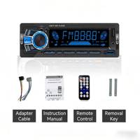 Reproductor MP3 para Auto con Pantalla Grande, Amplificador de 4 RCA, Alta Potencia, FM, BT, TF, Doble USB, 1 Año de Garantía, Sistema de Audio Estéreo