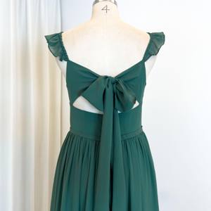 TEENYEE <span class=keywords><strong>vert</strong></span> en mousseline de soie nouvelle mode <span class=keywords><strong>robe</strong></span> de soirée de bal robes de mariée pour <span class=keywords><strong>demoiselle</strong></span> <span class=keywords><strong>d</strong></span>'<span class=keywords><strong>honneur</strong></span> élégante - Product Image 6