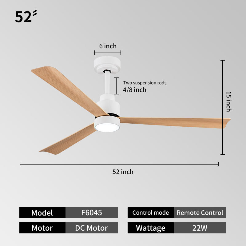 WHITE+WOODCOL+52INCH