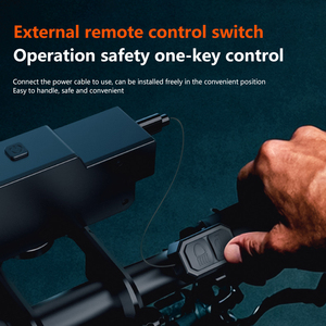 Cao Sáng 4000MAh USB Sạc Xe Đạp Phía Trước Nhẹ Lũ Lụt Ánh Sáng Với Sừng Loa Chuông <span class=keywords><strong>Mtb</strong></span> Đường Xe Đạp Ánh Sáng - Product Image 6