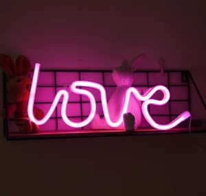 Logotipo personalizado en forma de led flexible de feliz cumpleaños, cartel de neón - Product Image 3