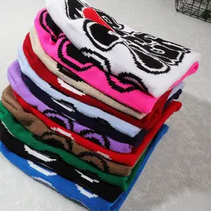 1 buah topi Beanie y2k pria kelas atas, topi Beanie pria keren hangat modis untuk pesta jalanan di musim gugur dan musim dingin, pilihan Ideal untuk hadiah