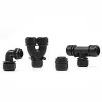 Gaine de câble électrique en PE ondulé Fyx, tube de protection pour câble électrique, résistance aux UV, flexible, pour le logement de câbles électriques