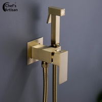 Grifo de Lavabo de Latón Duradero Cromado para Montaje en Encimera, Mezclador de Agua para Baño