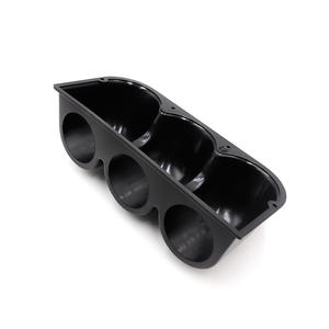 Fournisseur direct d'usine, support de tableau de bord de voiture de course à trois trous de 52 mm, universel, noir, horizontal, combiné, jauges de pneus - Product Image 1