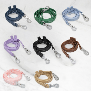कस्टम ओम लोगो लक्जरी हाथ मुक्त पालतू पट्टा चलाने वाले कुत्ते सहायक उपकरण आपूर्तिकर्ता निर्माता बहुक्रियाशील टिकाऊ पालतू कुत्ते पट्टा - Product Image 1