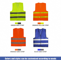 Gilet de sécurité réfléchissant pour travaux extérieurs, veste de sécurité personnelle, vêtements de sécurité réfléchissants haute visibilité pour la construction
