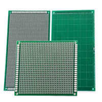 Fabrication personnalisée professionnelle universelle 9x15 cm Circuit imprimé PCB simple face avec matériau de Base FR-4