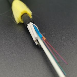 Câble à fibres optiques Jiajie Fio De Fibra Optica Adss, achat direct de l'usine chinoise, câble à fibres optiques soufflé, 24 cœurs - Product Image 5