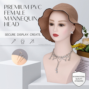Nouveaux <span class=keywords><strong>mannequins</strong></span> de tête de modèle féminin pour anime japonais et coréen, présentoirs de perruques, moules de tête, figurines, accessoires de tête de poupée - Product Image 1