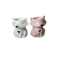 Brûleur à mazout moderne en céramique de porcelaine pour décorations de maison support de diffuseur d'aromathérapie d'encens d'encens de Noël pour brûleur de cire