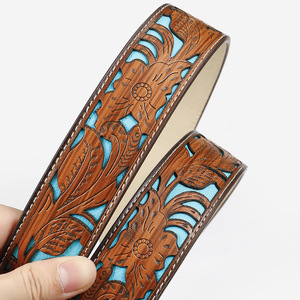 <span class=keywords><strong>2025</strong></span> avant-garde bền vững da cao Bồi vành đai quá khổ khóa lễ hội đã sẵn sàng tua Cowgirl vành đai với màu Ngọc Lam cho phụ nữ - Product Image 2