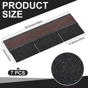 Bardeaux de toiture en <span class=keywords><strong>bitume</strong></span> laminé modernes pour villas, tuiles de toiture en fibre de verre, imperméables, couleur personnalisée - Product Image 2