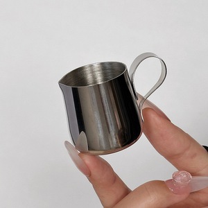 12.5/30ml Mini Coffee Milk Frothing Jug Latte Art Milk Frother Pitcher Stainless Steel <strong>Measurement</strong> Jug Pot Coffee Accessories - Product Image 5