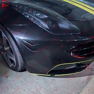 Z-ART FF Splitter avant en fibre de carbone sèche pour Ferrari FF, lèvre de pare-chocs avant en fibre de carbone préimprégnée pour FF - Product Image 4
