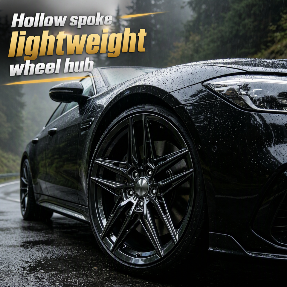 High Durability Custom Forged Aluminum Wheel Star Shape Spoke Design ...