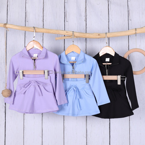 <span class=keywords><strong>Conjunto</strong></span> de Yoga para Niñas, <span class=keywords><strong>Chaqueta</strong></span> con <span class=keywords><strong>Falda</strong></span> de Mariposa, Pantalones Cortos Integrados, Impresión de Logotipo, Selección de Colores, Ropa Deportiva para Niñas - Product Image 3