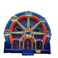 Châteaux gonflables de videur de grande roue gonflable commerciale personnalisée à vendre