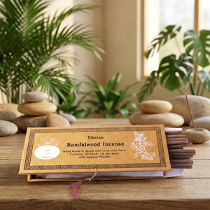 Caja de Incienso Hecha a Mano con Papel Lokta Nepalí Ecológico, con Relieve y Recubrimiento UV, Caja para Incienso en Barra Enrollada a Mano, Quemador de Incienso - Product Image 3