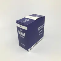 Biodegradable कागज बॉक्स कार्डबोर्ड काउंटर प्रदर्शन बॉक्स के साथ आसान आंसू लाइनों बीफ़ झटकेदार कागज बॉक्स कीमत कस्टम