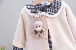 Vente en gros de vêtements pour enfants, nouveaux modèles, ensembles de vêtements pour filles, chemises et jeans en denim, ensembles ajustés pour enfants - Product Image 3