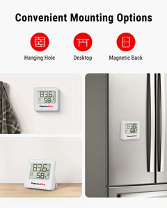 ThermoPro TP357 Hygromètre Numérique Thermomètre Intérieur de 260FT Thermomètre Humidimètre avec <span class=keywords><strong>Smart</strong></span> App <span class=keywords><strong>Thermo</strong></span> Hygromètre - Product Image 2
