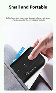 Phổ Mở Khóa Kinh Doanh xách tay không dây túi mifis 4G + wifi6 hotspot USB dongle 4G di động wifi router với khe cắm thẻ Sim - Product Image 5