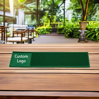 Tapis de bar en PVC imperméable 0,7 kg, plateau de service pour bière, sous-verre pour verre à vin, accessoires pour comptoir de bar et pub