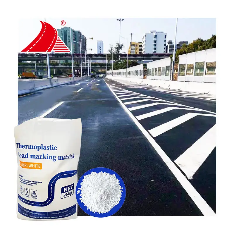 Customized standard heat resistance reflective marking paint yellow color road paint for traffic roads