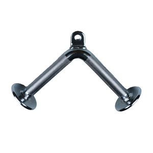 Agarradera en Forma de V para Máquina de Remo, de Acero, para Entrenamiento de Fuerza en Gimnasio, con Recubrimiento Electrolítico - Product Image 1