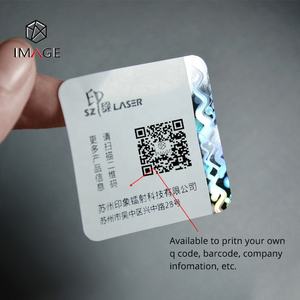 Tira de espuma de holograma de prata brilhante com impressão personalizada - Product Image 3