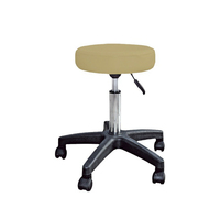 Tabouret rond de levage pivotant à hauteur réglable pour tatouage médical Spa Salon Barber Shop Hotel Prix de gros pour les cliniques
