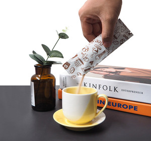Bustina per imballaggio in bastoncini <span class=keywords><strong>di</strong></span> miele all'ingrosso in <span class=keywords><strong>plastica</strong></span> in polvere latte e caffè istantaneo in polvere bustina <span class=keywords><strong>di</strong></span> alluminio - Product Image 3