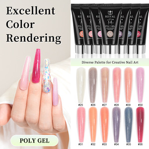Gel de <span class=keywords><strong>Uñas</strong></span> Acrílico Rosa Brillante de 30 ml, Sin HEMA, Gel de Extensión de <span class=keywords><strong>Uñas</strong></span> <span class=keywords><strong>Semipermanente</strong></span>, Esmalte de <span class=keywords><strong>Uñas</strong></span> para Manicura Profesional - Product Image 1