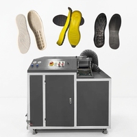 Machine automatique efficace de ponçage et de finition pour semelles plates en EVA, caoutchouc, chaussures de sport, et de traitement des semelles en mousse concaves et convexes