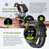 Montre connectée ronde 2026 X2 PRO avec écran AMOLED 1,43'', cartes hors ligne, GPS, fréquence cardiaque, étanche 50M, montre connectée sportive