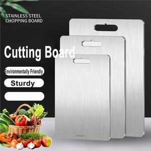 Roestvrijstalen Keuken Snijplank Geavanceerde Hygiëne En Duurzaamheid Snijmat Roestvrijstalen Snijplank W24-694 - Product Image 1