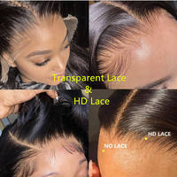 ELI HAIR Cierre Frontal de Encaje HD Transparente, Encaje Suizo Transparente, Peluca de Encaje HD Fina de Alta Definición