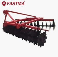 1BQX-1.1 Herse à disques légère polyvalente pour la culture en petite exploitation agricole, montée sur tracteur professionnel