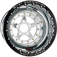 SY-320 Billet Specialties COMP 5 - SINGLE BEAD LOCK REAR Racing pour Mustang Dodge Challenger Hellcat Toyota Supra A90 Nissan