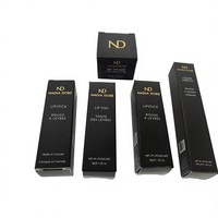 Cajas de Papel para Maquillaje y Cuidado de la Piel, Impresión Personalizada, Cajas de Empaque para Lápiz Labial Mate con Bajo MOQ, Marca Personalizada