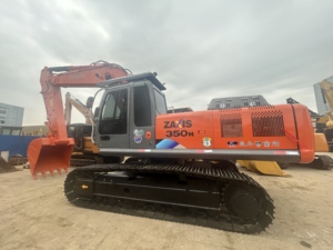 Excavadora de cadenas Hitachi ZX350H usada original de Japón, pocas horas de trabajo, excavadora de servicio pesado de 35 toneladas para minería, canteras y construcción. - Product Image 4