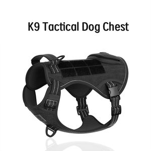 <span class=keywords><strong>Harness</strong></span> Anjing Taktis Nylon Tahan Lama, <span class=keywords><strong>Harness</strong></span> Pelatihan Hewan Peliharaan, <span class=keywords><strong>Harness</strong></span> Anjing Mewah yang Dapat Disesuaikan, Anti Tarik - Product Image 5
