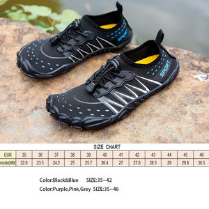 Offre Spéciale Natation Aqua Cinq Doigts Pour L'été Slip Sur Sneakers Hommes Plage D'eau Sport Randonnée Chaussures Femmes - Product Image 2