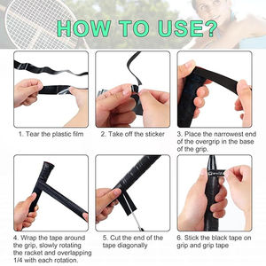 ไม้ก๊อก padel Overgrip Super Tacky <span class=keywords><strong>Grip</strong></span> <span class=keywords><strong>Pro</strong></span> <span class=keywords><strong>Grip</strong></span> สำหรับ padel - Product Image 5