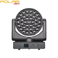 Cabeza móvil Polarlights LED Zoom Wash 37*40W RGBW 4 en 1 con efecto Bee-Eye, cabezal móvil Big Bee Eyes para eventos, conciertos y programas de televisión