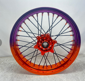 Juego de Ruedas <span class=keywords><strong>Supermotard</strong></span> de Alta Calidad para Motocicleta CR 250R <span class=keywords><strong>450</strong></span>, Llantas Supermoto de 17 Pulgadas para Carreras - Product Image 3